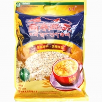 青海特产 高寒皮燕麦片1200g 青稞片 速食早餐高原杂粮
